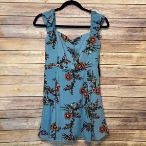 Lulu’s One Sweet Day Floral Off-the-Shoulder Dress